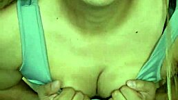 Man Enjoys Touching Transsexual in Crossdressing Roleplay with Detailed Actions