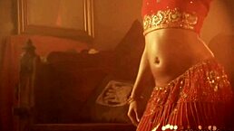 oriental belly dancer, show me your seductive body moves tonight