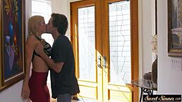 busty stepmom gets pussy jizzed in taboo fantasy roleplay. full erotic movie with storyline.