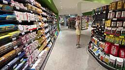 City Walk with Hidden Vibrator Thrills