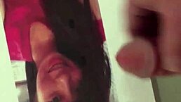 i made a cum tribute for isabel, oops it's the second one