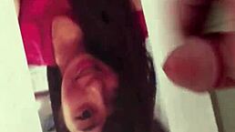 i made a cum tribute for isabel, oops it's the second one