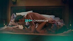 Devils Tgirls - Naughty Trans Emma Rose in Pantyhose Gets Ass Pounded Hard