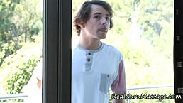 i got a hardcore nuru massage from the asian masseuse, cum covered