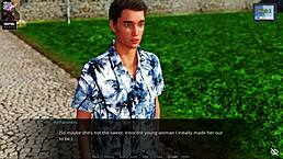 can you handle the sunshine love in this hentai game with intense scenes?