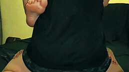 Krissy Boldly Licks Teen Step Daughter's Ass In Taboo Lesbian Scene