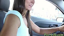 Teen babe creamed by bbc in high definition pov 😈