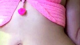 Skinny Joven Milf Oils Up Body, Fingers Tight Anal in Hot Homemade Scene