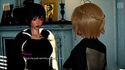 my bully turns into my lover in this anime game episode 64