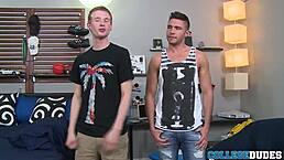 Brody Hamilton tops Sam Northman, damn hot action!