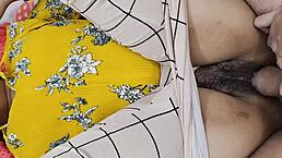 Indian couple's first time pussy fuck.