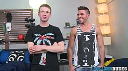 Brody Hamilton tops Sam Northman, damn hot action!