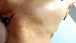 Blonde amateur teen deepthroats monster cock on hidden cam in private