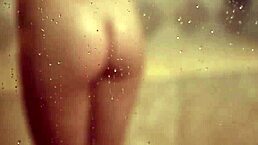 hot small 18+ tits model roos van montfort doing passionate striptease and posing