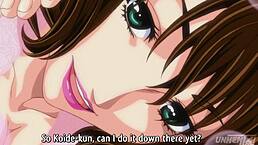 This giant milf maid sucks your whole body in a wild hentai massage fantasy