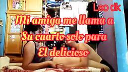 i visited my sexy friend from jaen and she gave me a huge creampie in the bedroom!