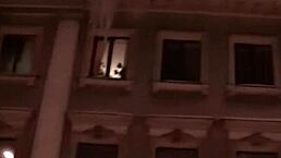 this hot pickup sex in the moving car is so wild and public