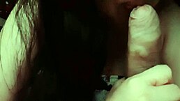 Secretary sucks my big cock!