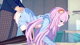 Brunette Girl Takes Huge Cock