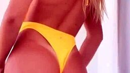 boutinela compilation featuring thong bikini panties and ass fetish