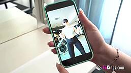 blonde andrea rides don jorge like a wild cowgirl