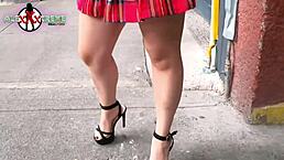 Llevo a Desconocida de la Calle y Mi Trabajador Le Da Una Enorme Verga