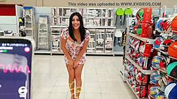 Martinasmith squirting at the mall with toys 😏