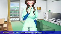 Neighbor watches all sex scenes in hentai anime part 2.