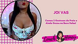 ate two beach hotties and came in their mouths joi