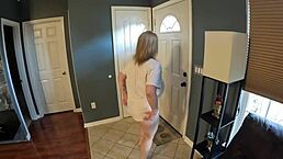 i, danni, helpd a sexy stranger with my big cock