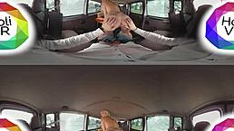 SexLikeReal- BumsBus audition with Daisy Lee in wild 360VR 60 FPS action! 🔥