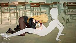 anime hentai marin fucks in various positions 😏