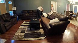 i, danni, helpd a sexy stranger with my big cock