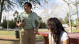 Latina Teen 18+ Begs Step Dad for Raw Sex Lessons - Gia Steele.