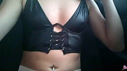 Petite Brazilian Teen Masturbates In Uber