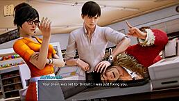 academy 227 unfolds in a game setting with anime characters