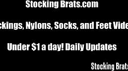 tigger and sasha passionately make love in stockings