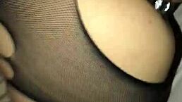 wife gets her ass fucked in homemade anal session