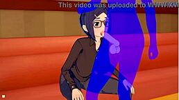 Tsuki Uzaki and Ami Asai Intense Creampie in 3D Hentai