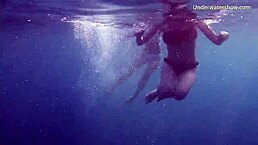 Naked Girls On Tenerife Have Fun In Water With Bikini And Shower