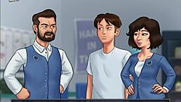 in summertime saga, she sucks a monster cock in this episode