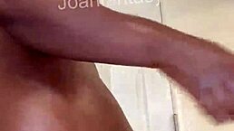 joanfantasy gets all oiled up for some amateur ass play with a buttplug.