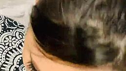 sexy facial with big cock cumshot and deepthroat action