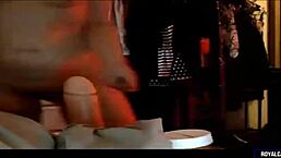 Crazy stepmom masturbates on webcam for all to see.