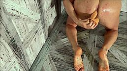 基佬骚猪书房玩肛门玩具自插