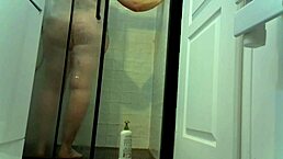 big tits milf drilled hard in steamy paris shower scene