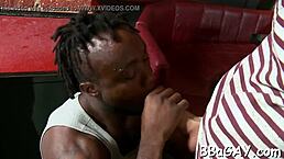 i love sucking that big cock bareback in this gay blowjob session