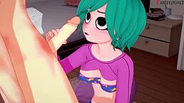 Ramona Flowers gives epic blowjob in Scott Pilgrim! 😍