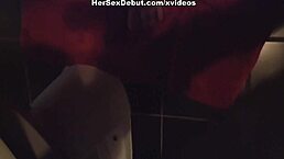 my tight teen cunt fucked in the bathroom.