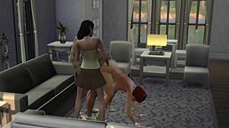 Sims 4 Teen Introduced To Family Orgy With Cumshots